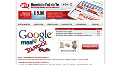 Desktop Screenshot of posizionamento.dominiofaidate.com