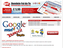 Tablet Screenshot of posizionamento.dominiofaidate.com